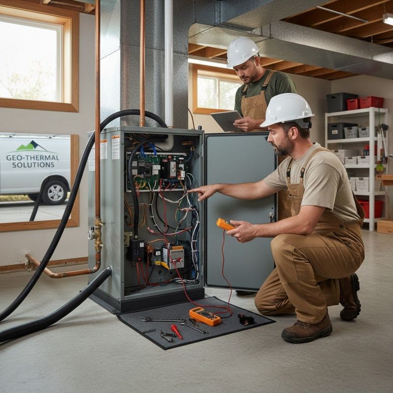 Geothermal Heating Installation
