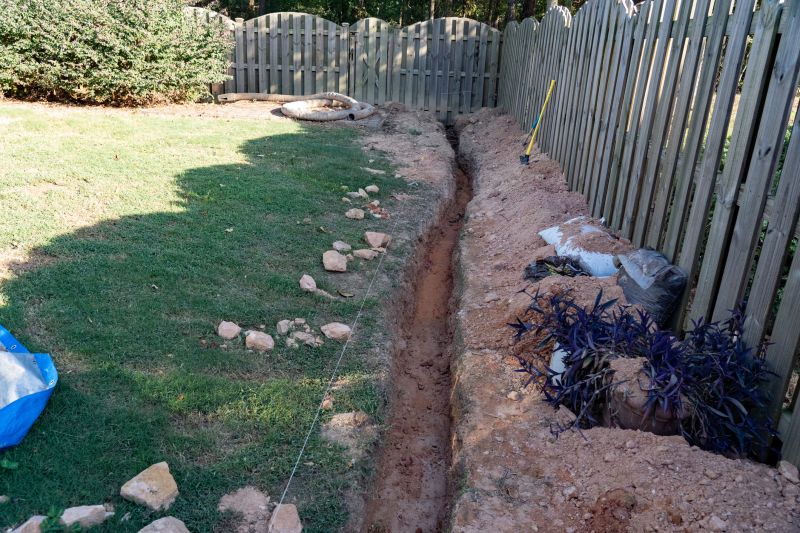 Trenching for Loop Installation